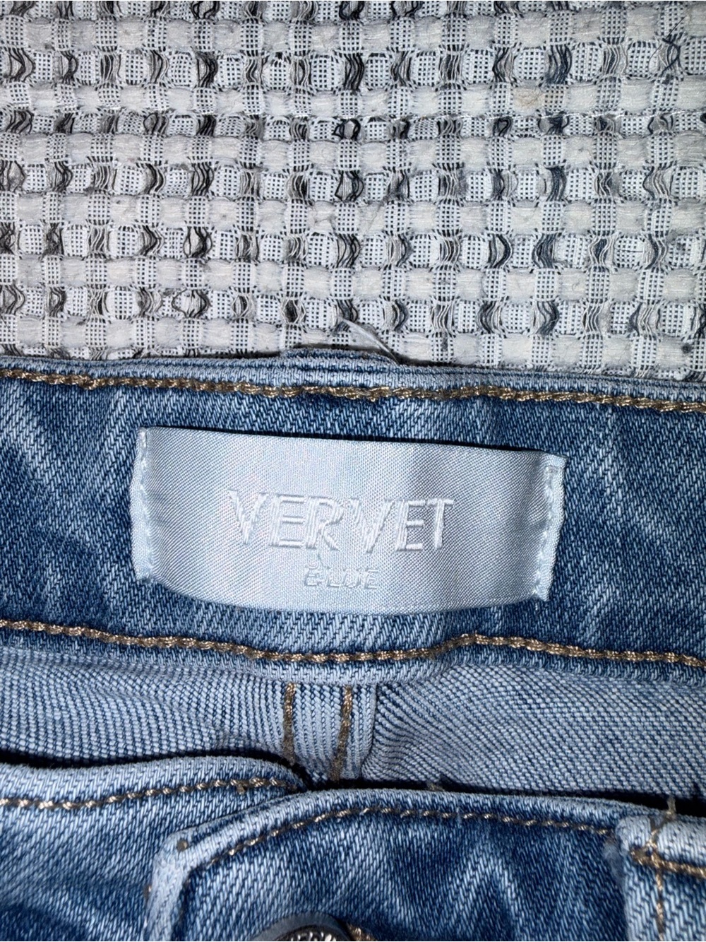 Blue Women’s Jeans - Classic Light Blue Denim - Picture 2 of 3
